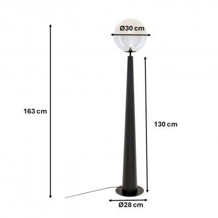 Floor Lamp Disco Ball 163cm Kare Design