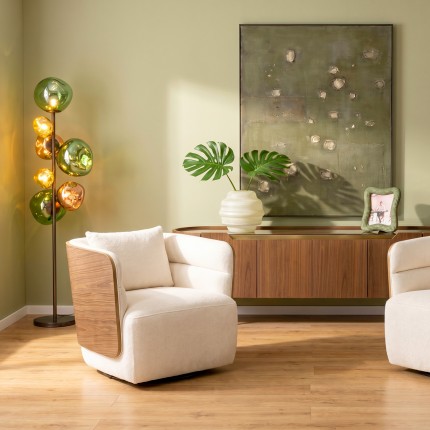 Lampadaire Burbuja 168cm multicolore Kare Design