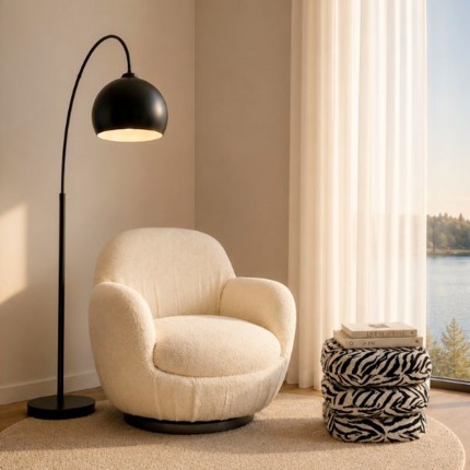 Floor Lamp Lounge 175cm black Kare Design