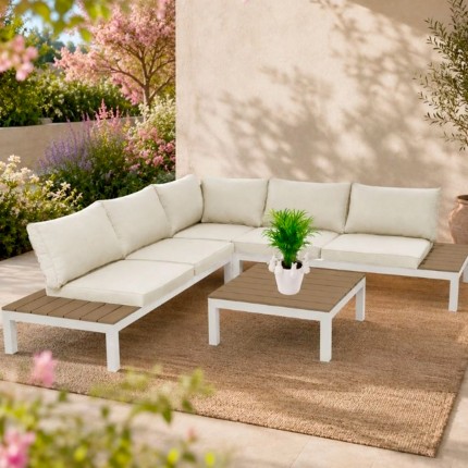 Outdoor Set Holiday beige Kare Design