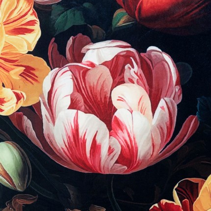 Cushion Fringe peony Kare Design