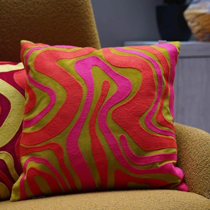 Cushion Electric Feeling pink Kare Design