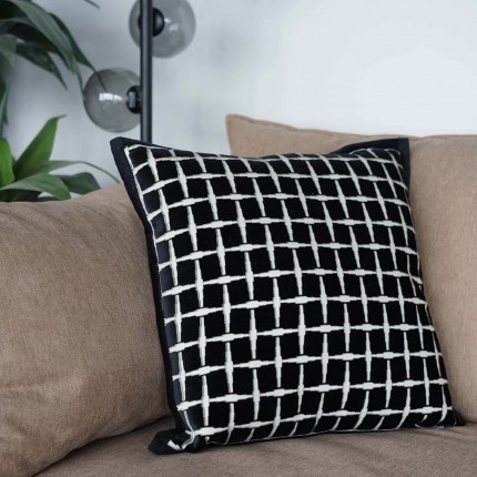 Cushion Melody black and white Kare Design