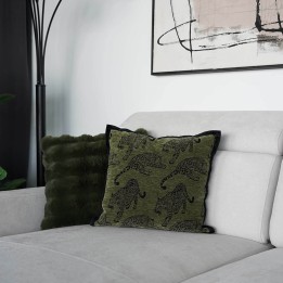 Cushion green leopards Kare Design