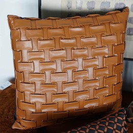 Coussin simili marron - Posy - Kare Design