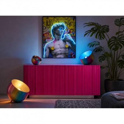 Table Lamp Rainbow Ø26cm blue Kare Design