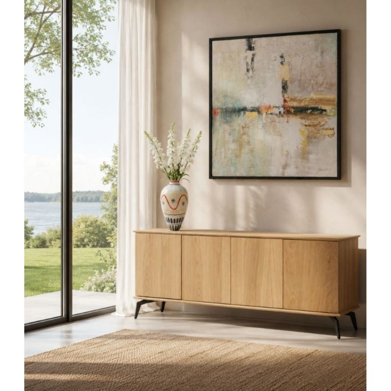 Buffet plaqué chêne - Lars - Kare Design