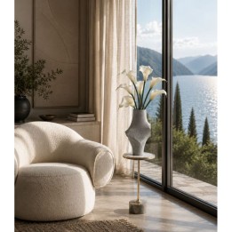Vase en verre gris - Balu - Kare Design