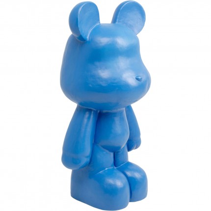 Déco ours XL 101cm bleu Kare Design