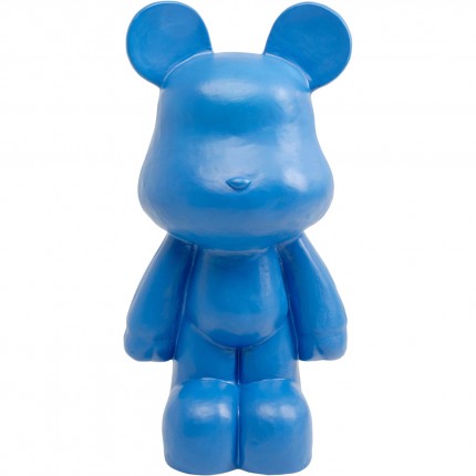 Déco ours XL 101cm bleu Kare Design
