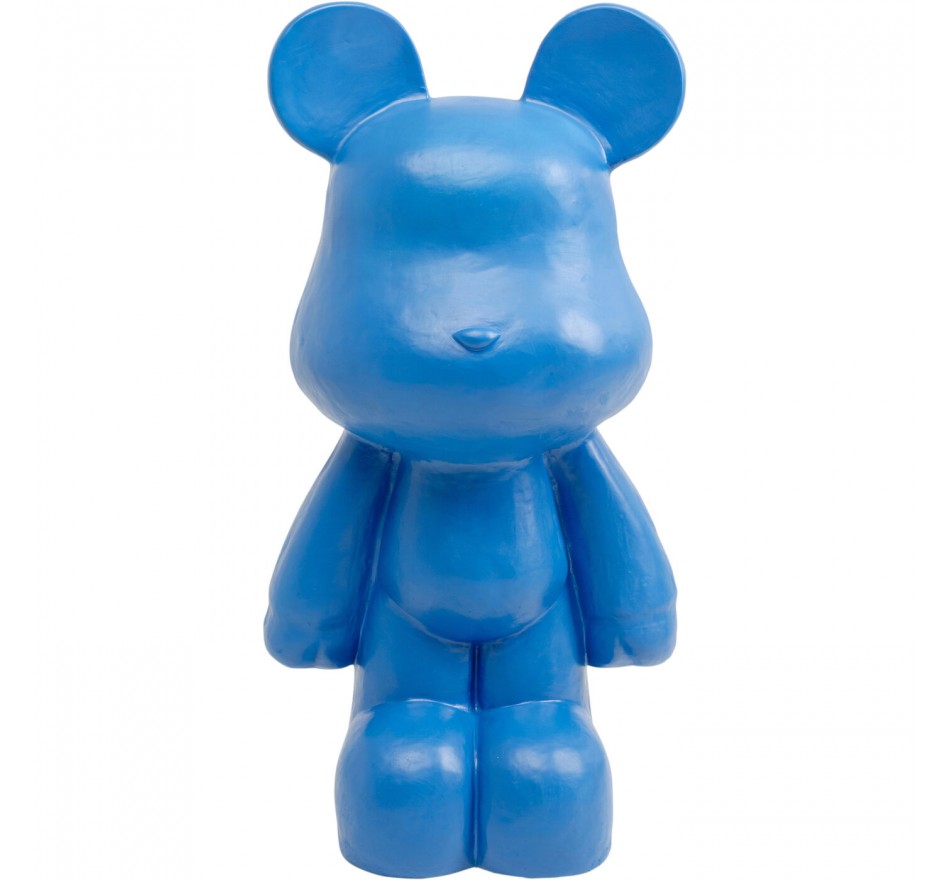 Déco ours XL 101cm bleu Kare Design