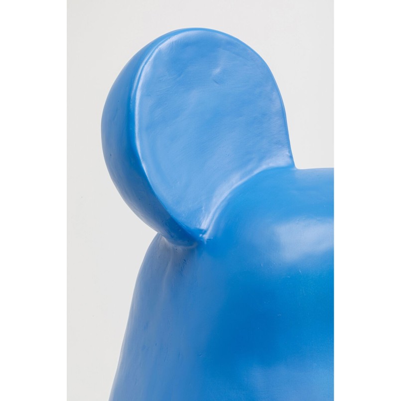 Déco ours bleu debout XL - Kare Design