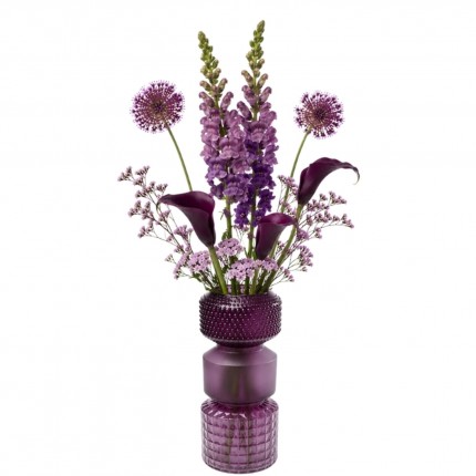Vase Marvelous Duo purple 42cm Kare Design