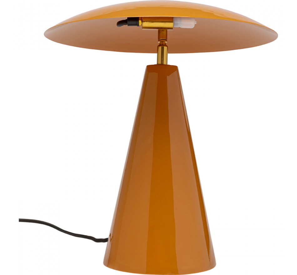 Table Lamp Fungo Flat orange Kare Design