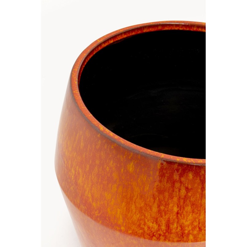 Vase Calli Belly rouge 39cm