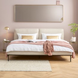 Contemporary beige bed - East Side - Kare Design
