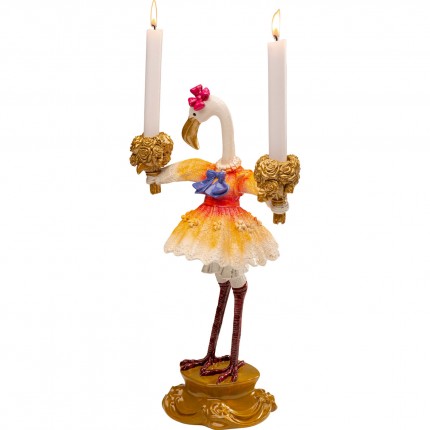 Chandelier flamant rose royal 45cm Kare Design