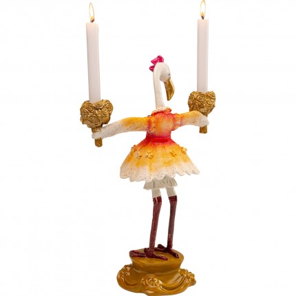 Candle Holder flamingo royal 45cm Kare Design