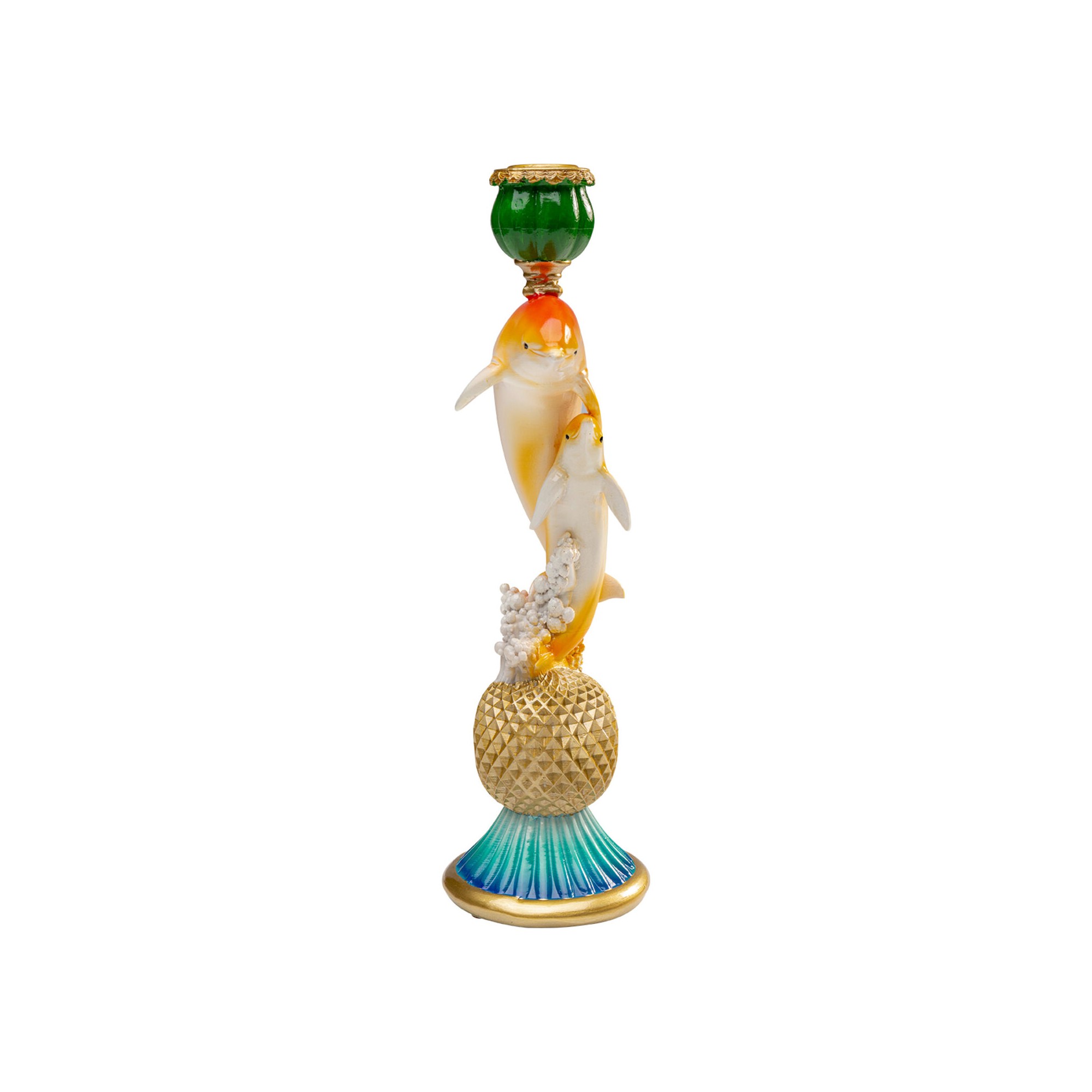 Chandelier famille dauphins 30cm Kare Design