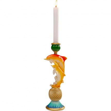 Chandelier famille dauphins 30cm Kare Design