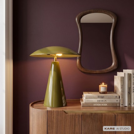 Lampe Fungo Flat vert Kare Design
