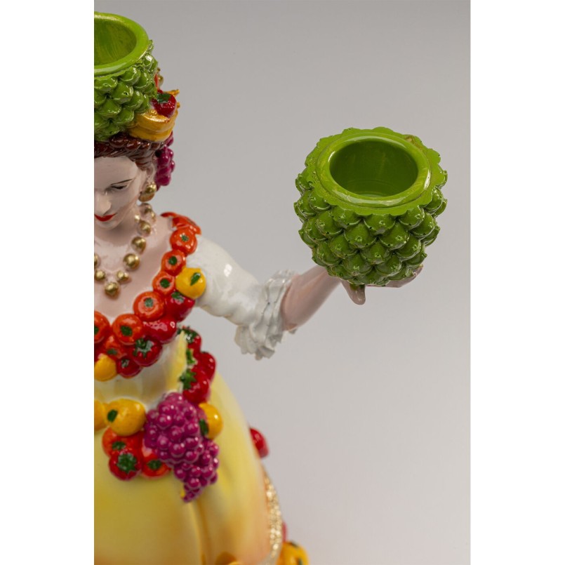 Women's Candle Holder with Fruit - Kare Design