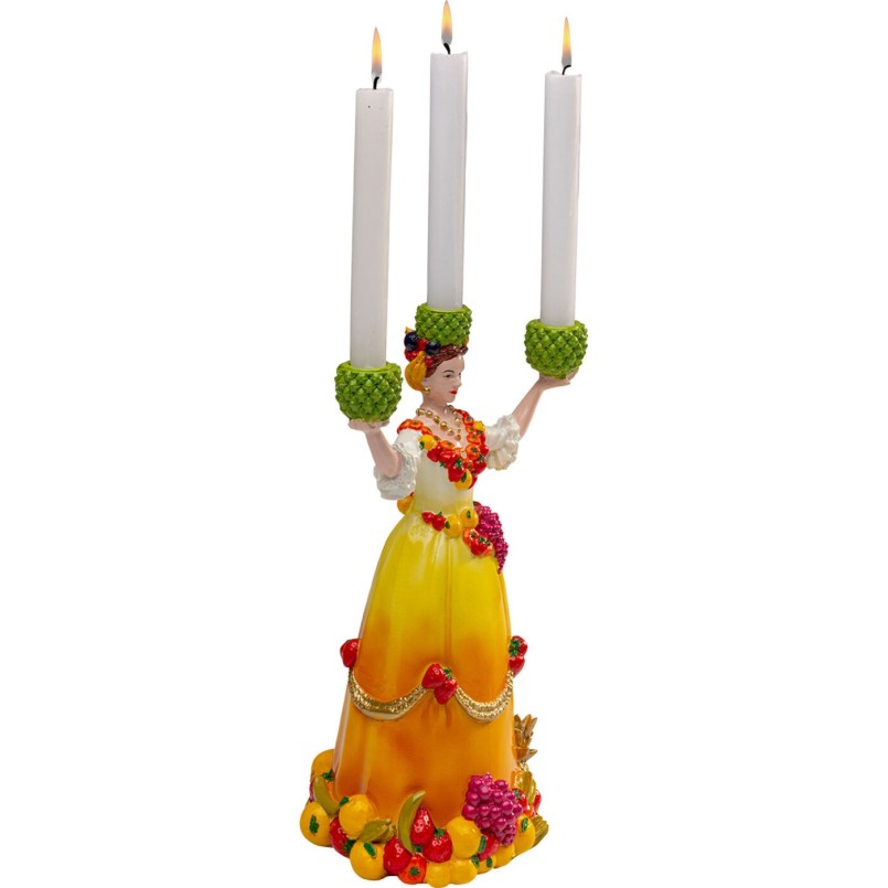 Chandelier femme et fruits - Kare Design