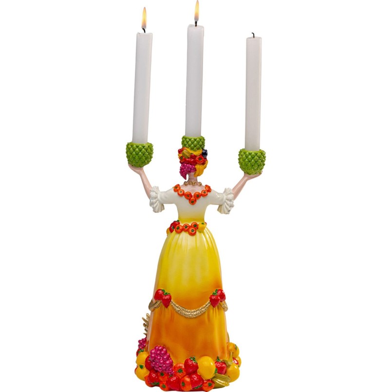 Women's Candle Holder with Fruit - Kare Design