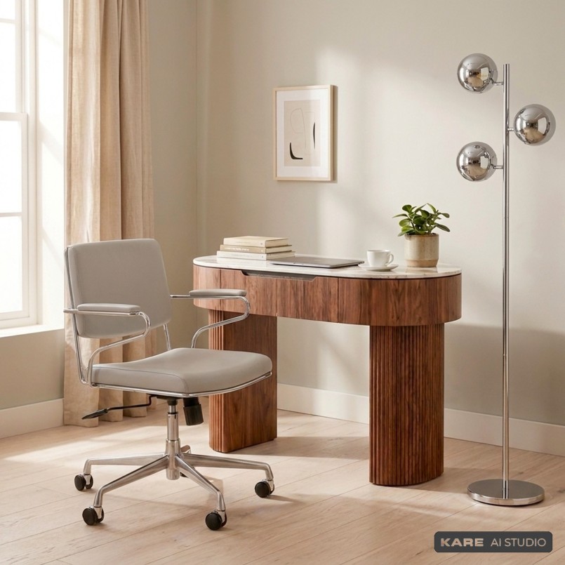 Desk Ruben 140x70cm Kare Design