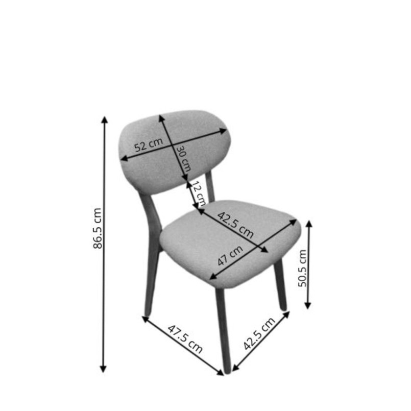 Chair Ida grey Kare Design