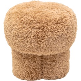 Stool Softy Ø49cm taupe Kare Design