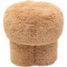 Stool Softy Ø49cm taupe Kare Design