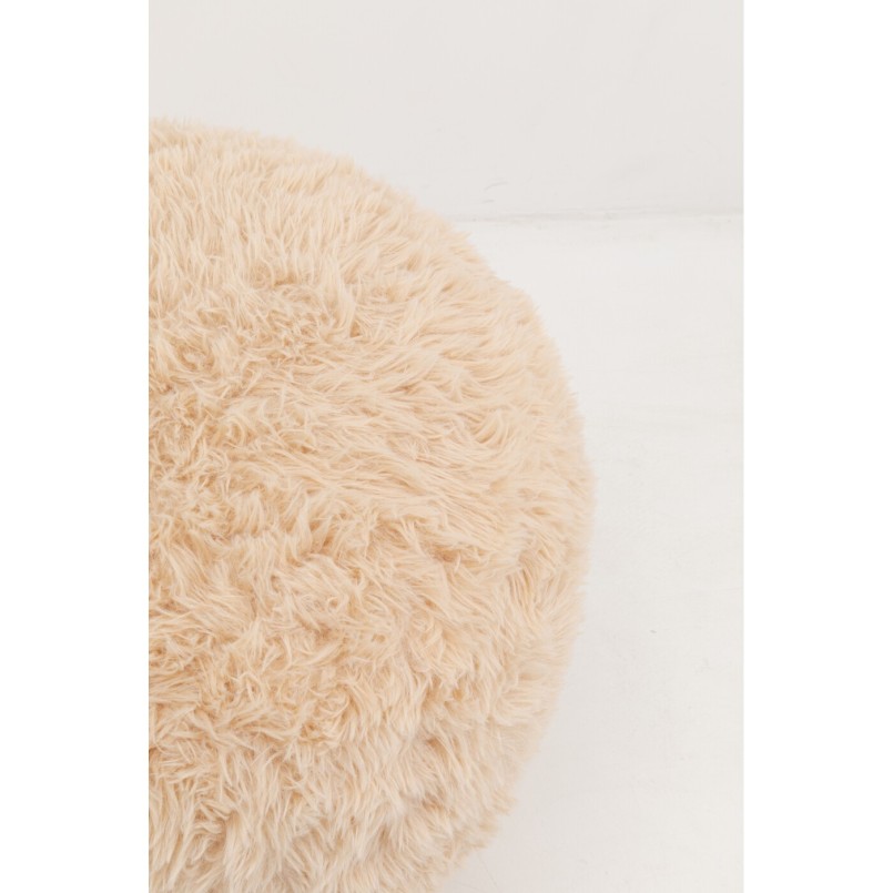 Stool Softy Ø49cm beige Kare Design