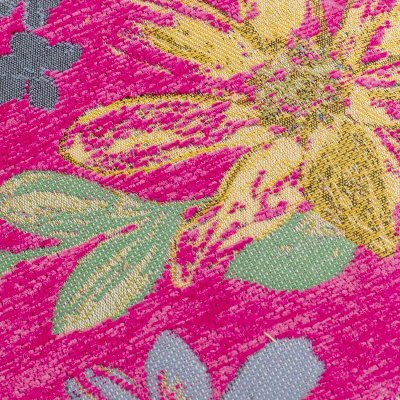Pink Stool with Flowers - Flower Fever - Kare Design