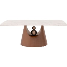 Designer Marble Dining Table - Geraldo - Kare Design