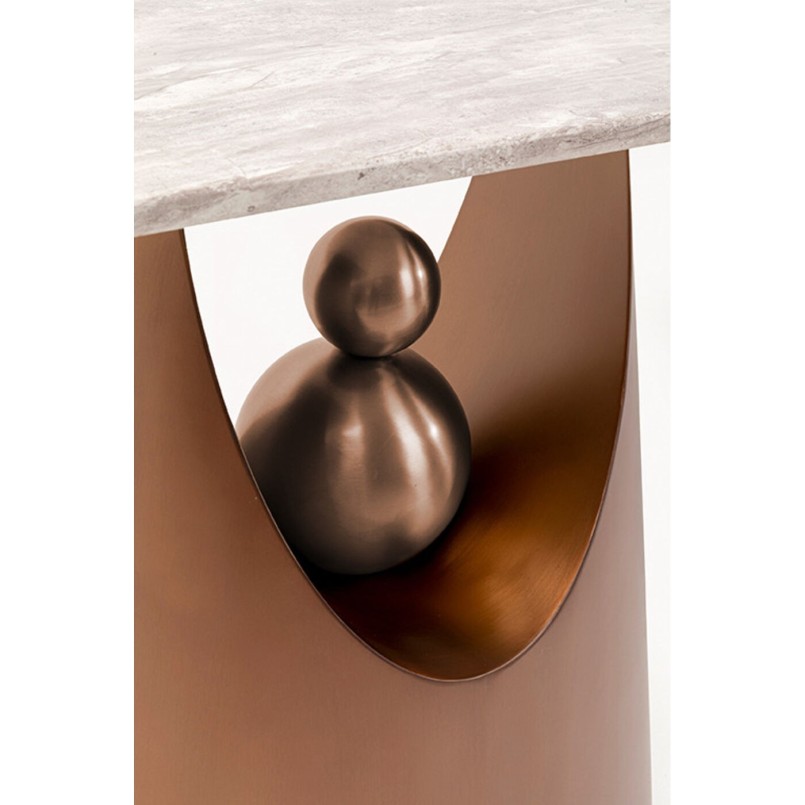Designer Marble Console Table - Geraldo - Kare Design