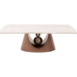 Rectangular Designer Stoneware Coffee Table - Geraldo - Kare Design