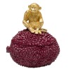 Red Box with Golden Monkey - Kare Design