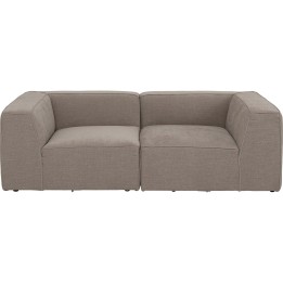 Canapé Cubo 3-places taupe 220cm
