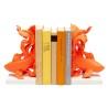 White and Orange Koi Carp Bookends - Kare Design