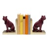 Purple Tiger Gold Bookends - Kare Design