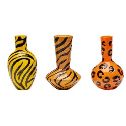 Vases motifs pelage de félins - Wild Life - Kare Design