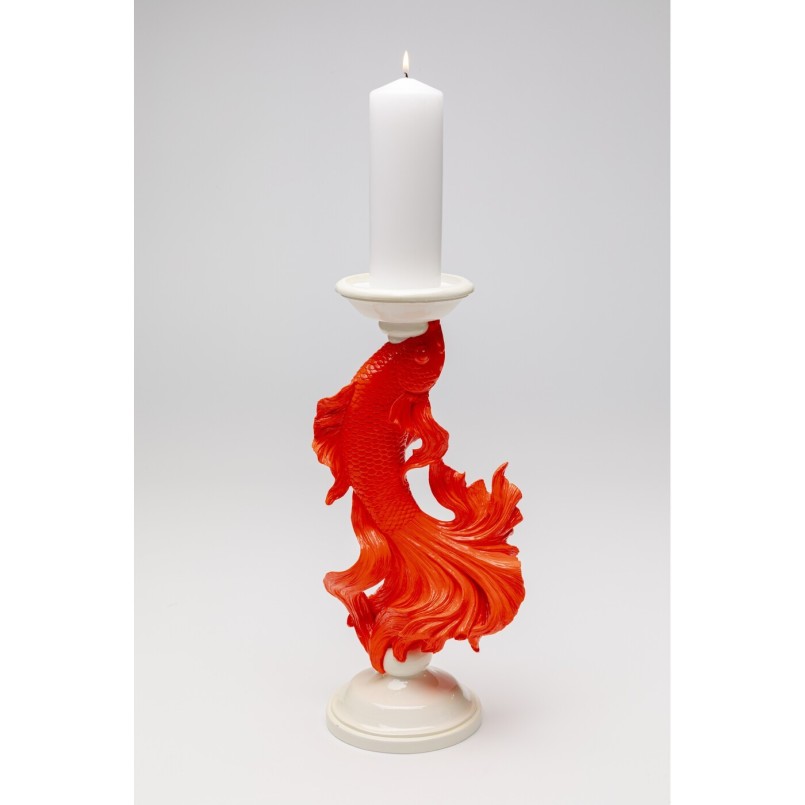 Red Koi Carp Candle Holder - Kare Design