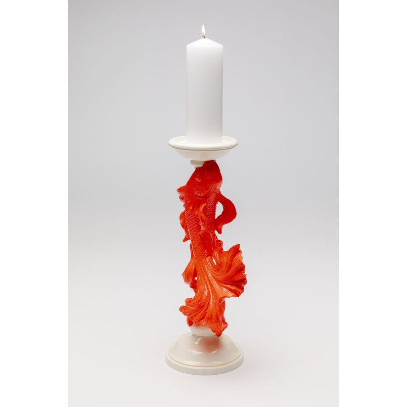 Red Koi Carp Candle Holder - Kare Design