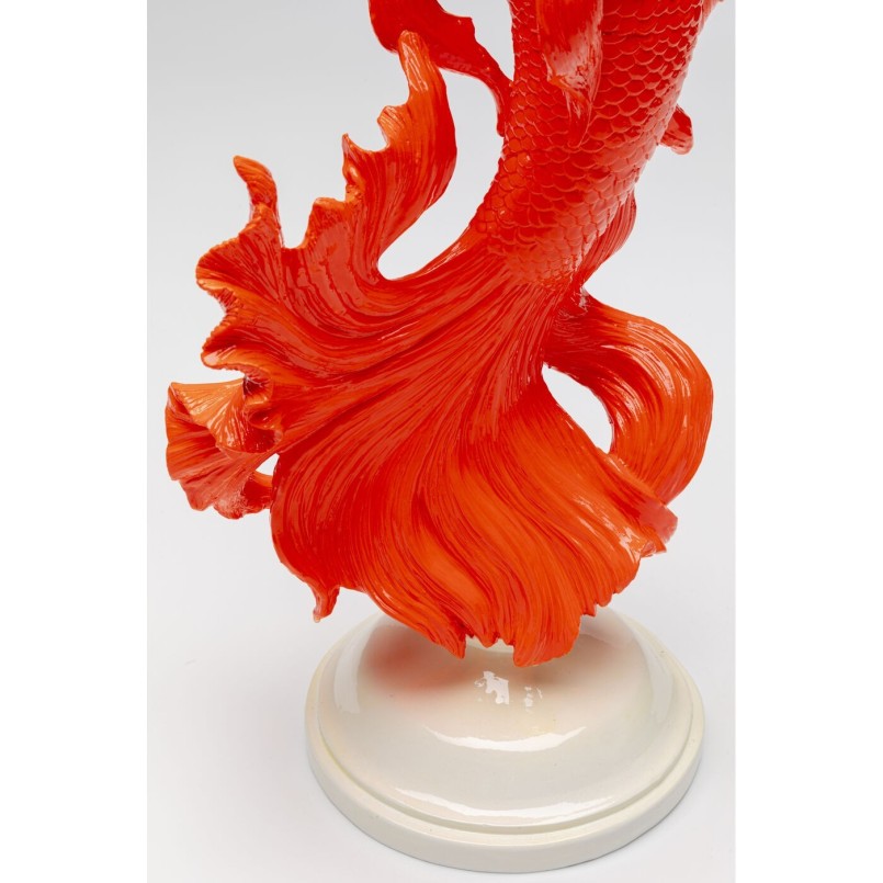 Bougeoir carpe koï rouge - Kare Design