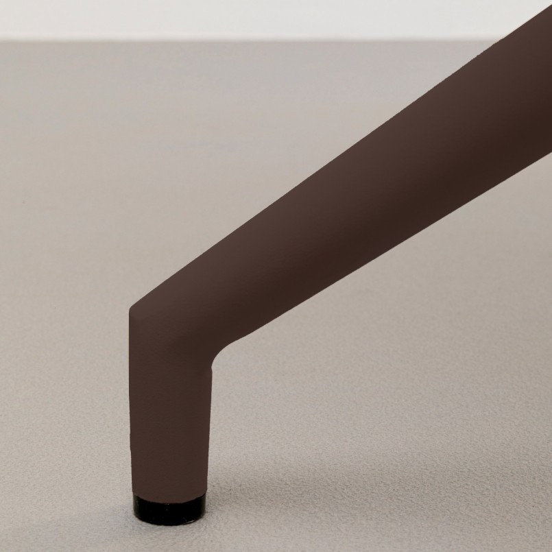 Chaise pivotante marron - Hilla - Kare Design