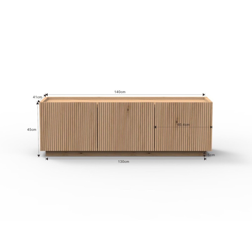 Buffet bas Brighton 140x45cm