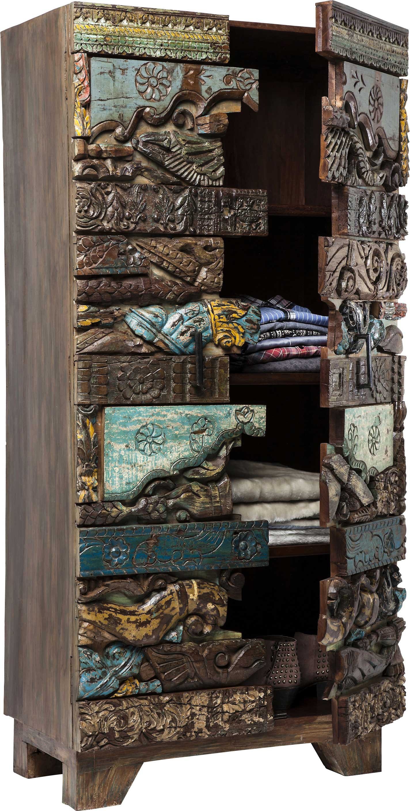 Armoire Shanti Puzzle 2 portes Kare Design