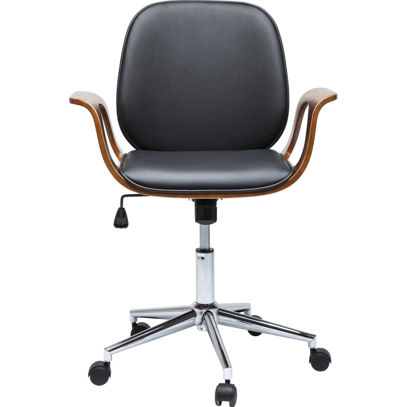 Chaise de bureau Patron noyer Kare Design