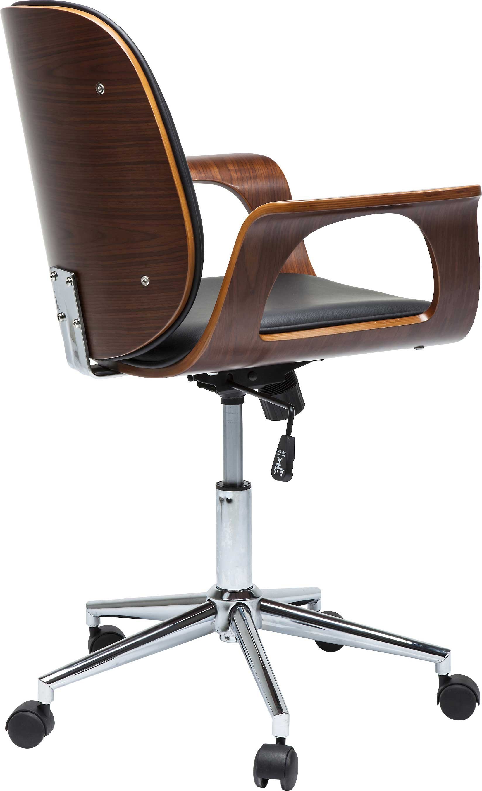 Chaise de bureau Patron noyer Kare Design